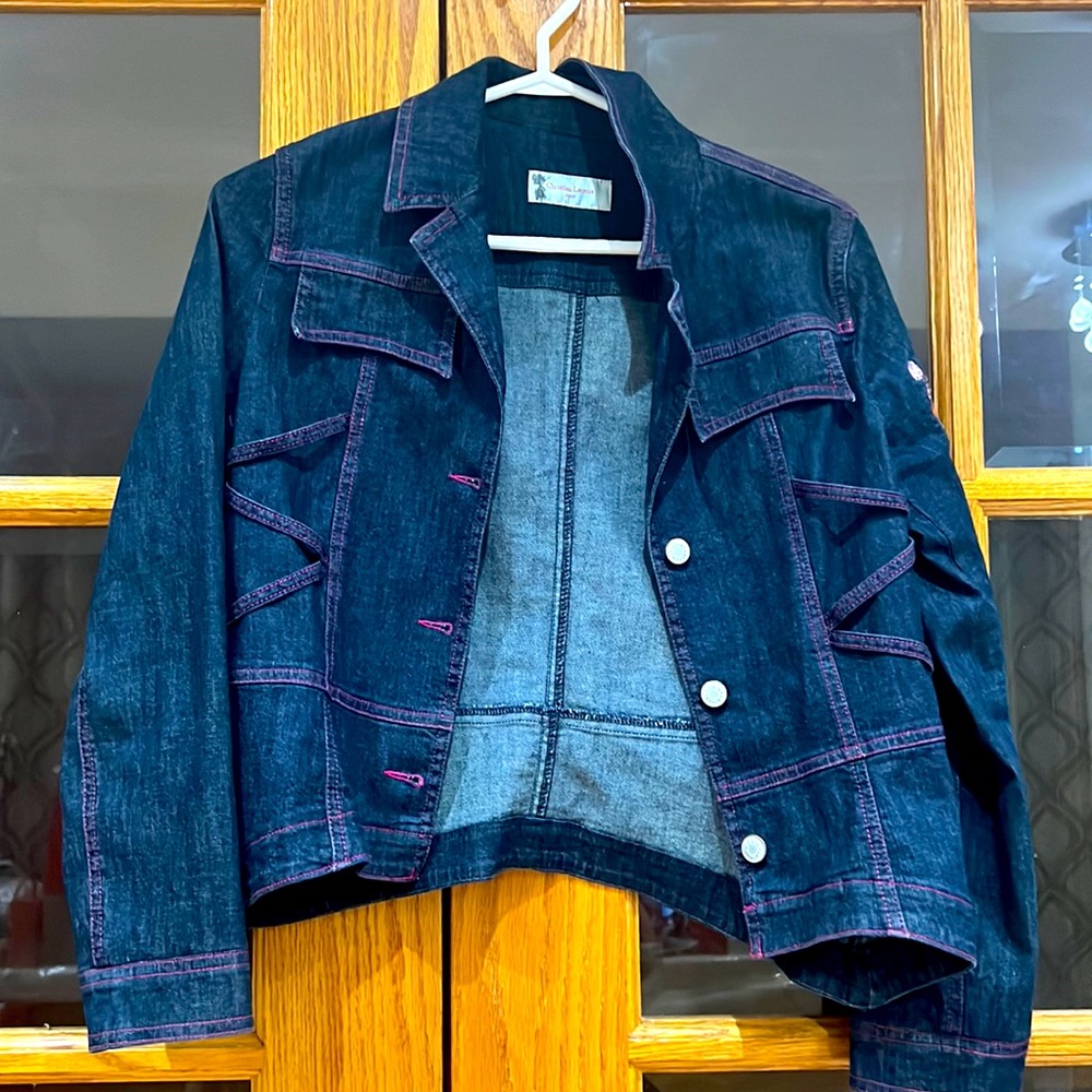 Christian Lacroix Junior’s jean jacket
